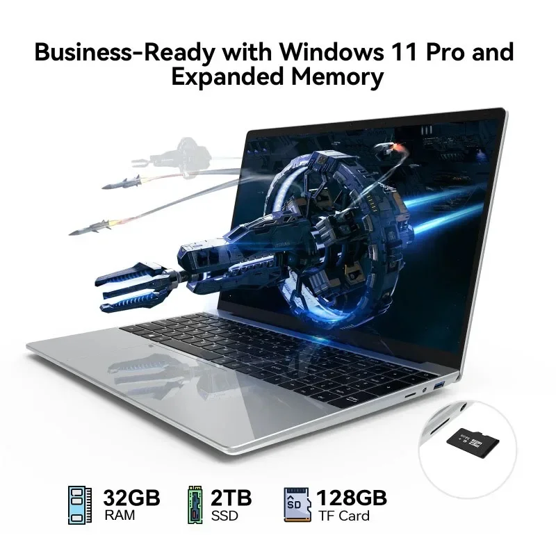 2026 New 15.6' Intel N150 Wind - Ddr4 Laptop Ram ulasan dan harga