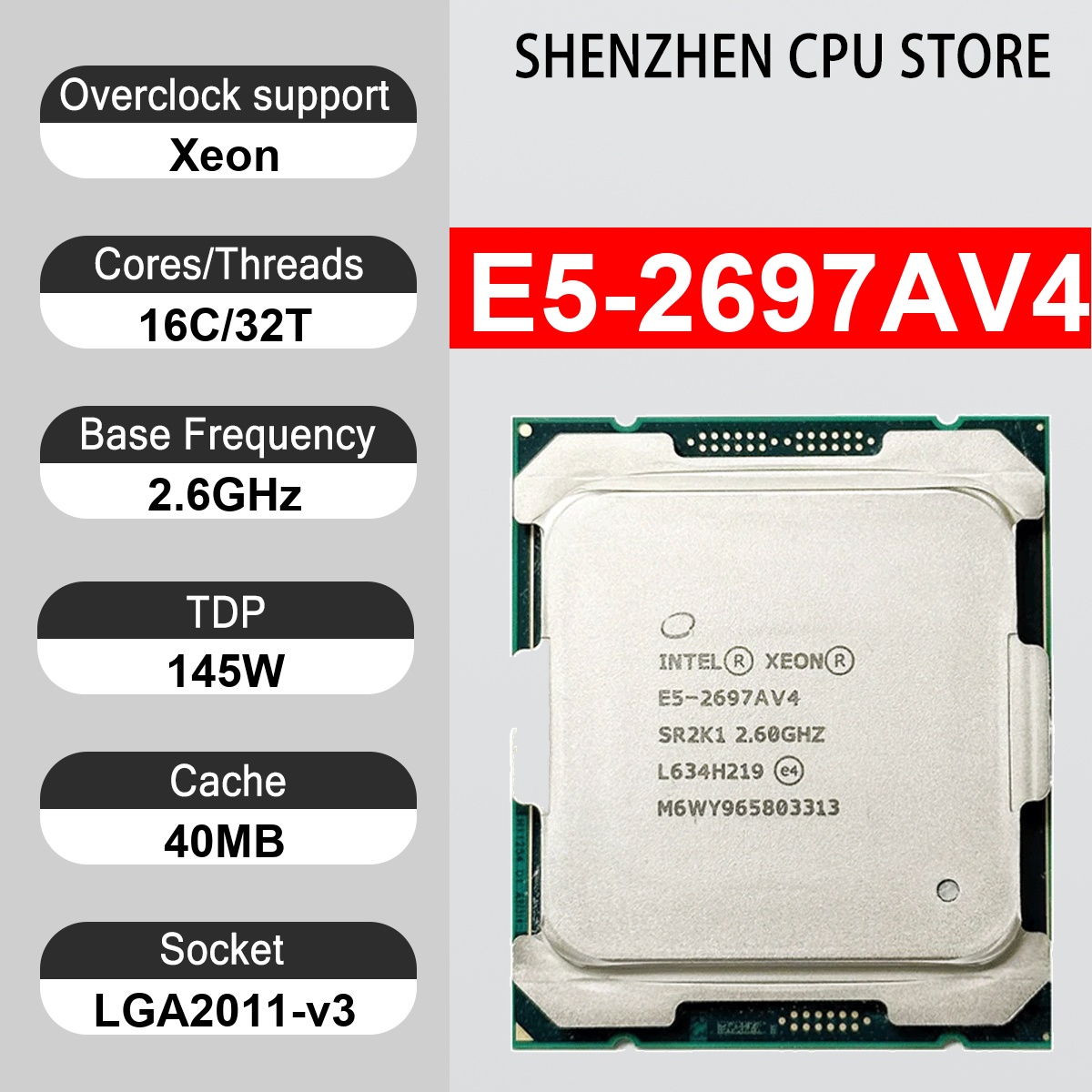 Intel Xeon E5-2697AV4 16 Core  - Ddr4 2400Mhz ulasan dan harga