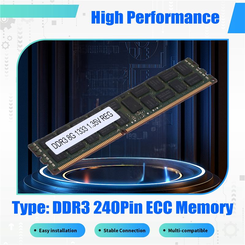 8GB DDR3 1333MHZ Ecc Ram Memor - Ddr3 Ram ulasan dan harga