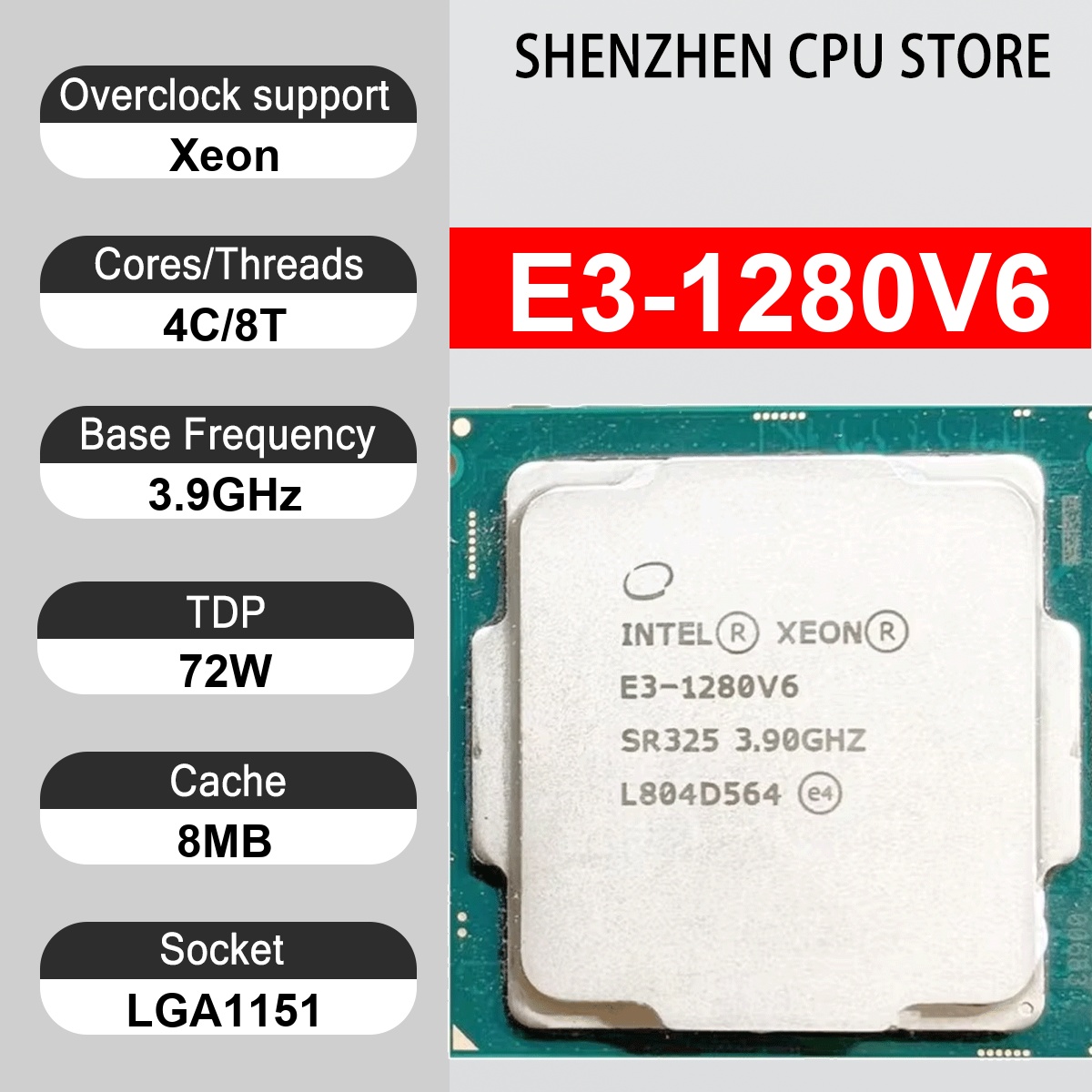 Intel Xeon E3-1280V6 4 Core 8  - Ddr4 2400Mhz ulasan dan harga