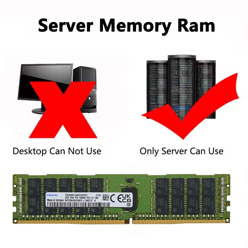SAMSUNG Server Memory DDR4 Ram - Ddr4 3200Mhz ulasan dan harga